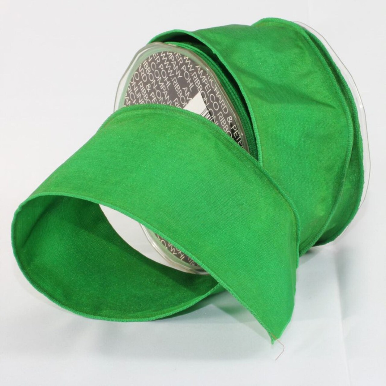 The Ribbon People Emerald Green Solid Wired Craft Ribbon 2.5" x 27 Yards